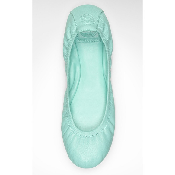 Tory Burch Shoes - Tory Burch Women's Mint Green Eddie Ballerina Ballet Flats Size 8